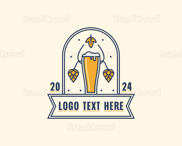 Beer Brewery Pub Logo