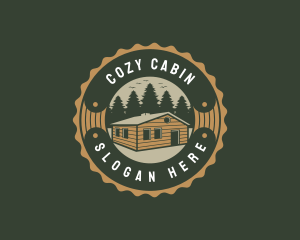 Cabin - Cabin Property Realty logo design