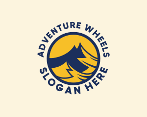 Mountain Climbing Adventure logo design