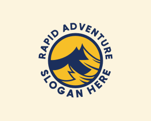 Mountain Climbing Adventure logo design