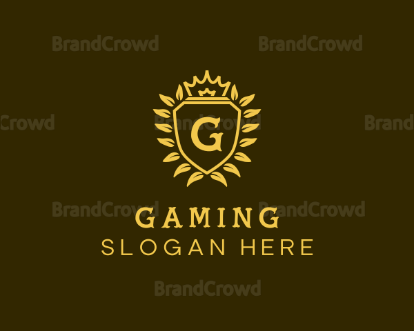 Crown Royalty Shield Logo