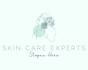 Botanical Woman Wellness logo design