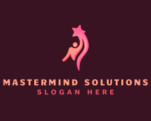 Master - Human Abstract Coach logo design