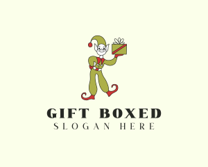 Christmas Elf Gift logo design