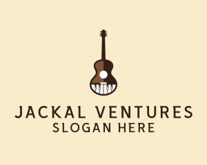 Guitar Piano Music logo design