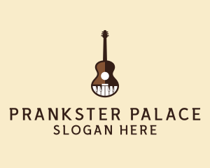 Guitar Piano Music logo design