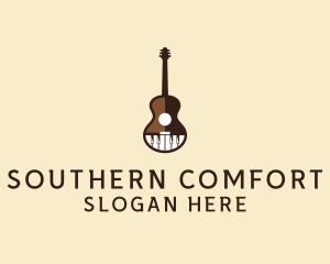 Guitar Piano Music logo design