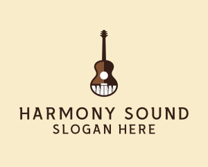 Band - Guitar Piano Music logo design