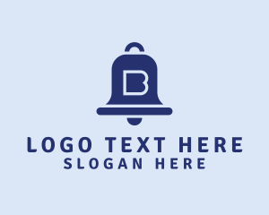 Letter - Blue Bell Letter B logo design