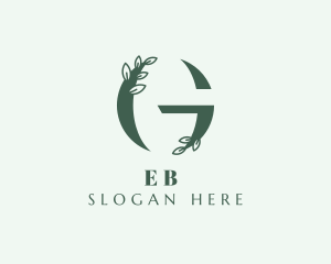 Natural - Organic Spa Letter G logo design