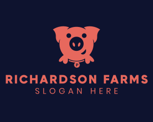 Pig Livestock Farm logo design