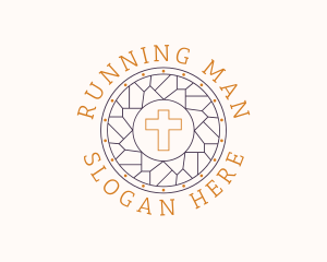 Cross - Faith Worship Church logo design