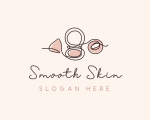 Cosmetic Makeup Beauty logo design