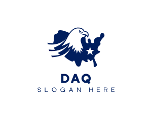 Politician - Patriotic Eagle United States logo design