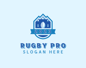 Rugby Mountain League logo design