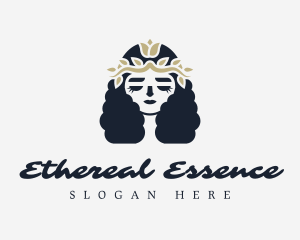 Ethereal - Flower Beauty Goddess logo design