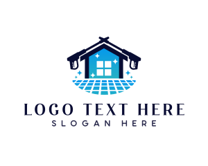 Fresh - Pressure Washer Tile Cleaner logo design