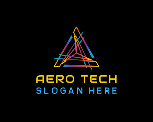 Triangle Tech Media logo design