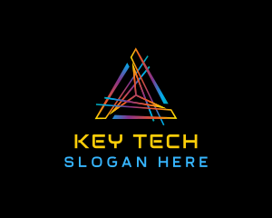 Triangle Tech Media logo design