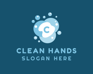 Sanitizers - Cleaning Bubbles Sanitation logo design