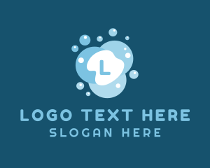 Lettermark - Cleaning Bubbles Sanitation logo design