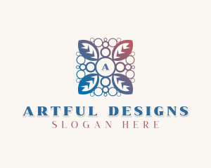 Elegant  Flower Leaf logo design