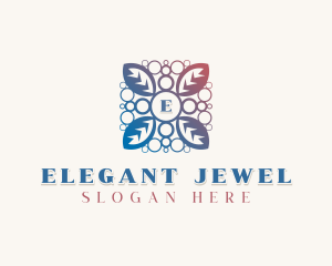 Elegant  Flower Leaf logo design