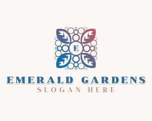 Elegant  Flower Leaf logo design