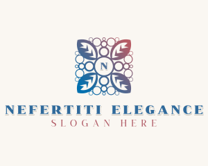 Elegant  Flower Leaf logo design