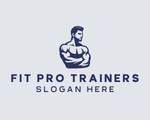 Gym Fitness Trainer logo design