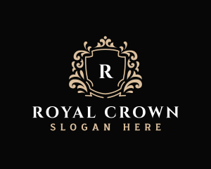 Elegant Royal Crest logo design