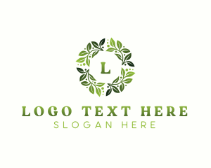 Spa - Nature Leaf Therapy logo design