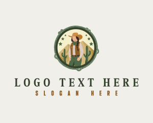 Pub - Female Cowboy Boutique logo design