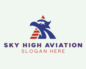 Aviation - Eagle Aviation Bird logo design