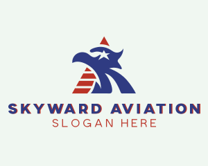 Eagle Aviation Bird logo design