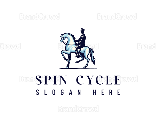 Horse Equestrian Riding Logo