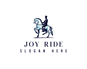 Horse Equestrian Riding logo design