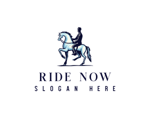 Horse Equestrian Riding logo design