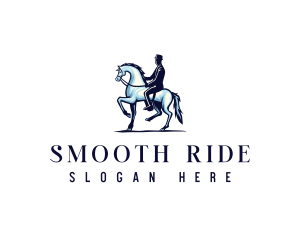 Horse Equestrian Riding logo design