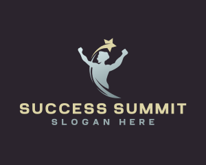 Success Fellowship Man logo design