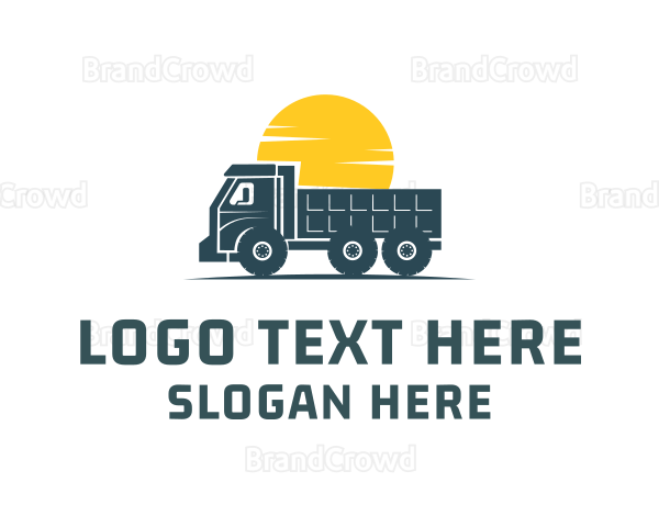 Trucking Cargo Company Logo