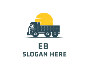 Moving - Trucking Cargo Company logo design