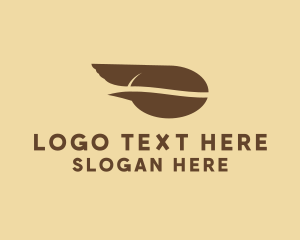 Coffee Delivery - Fast Coffee Bean logo design