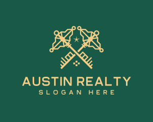 Keysmith Realty logo design