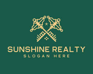 Keysmith Realty logo design