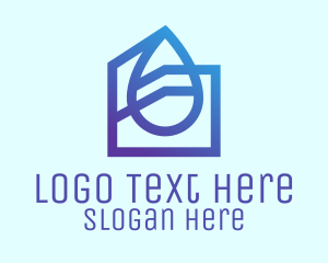 Hygiene - Modern Blue Water Droplet logo design