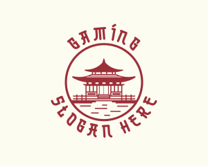 City Hall - Asia Temple Architecture logo design
