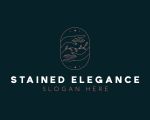 Natural Hands Cosmetic Beauty logo design