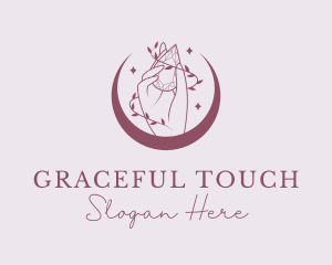 Luxury Hand Jewelry logo design