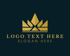 Stylist - Elegant Pageant Crown logo design